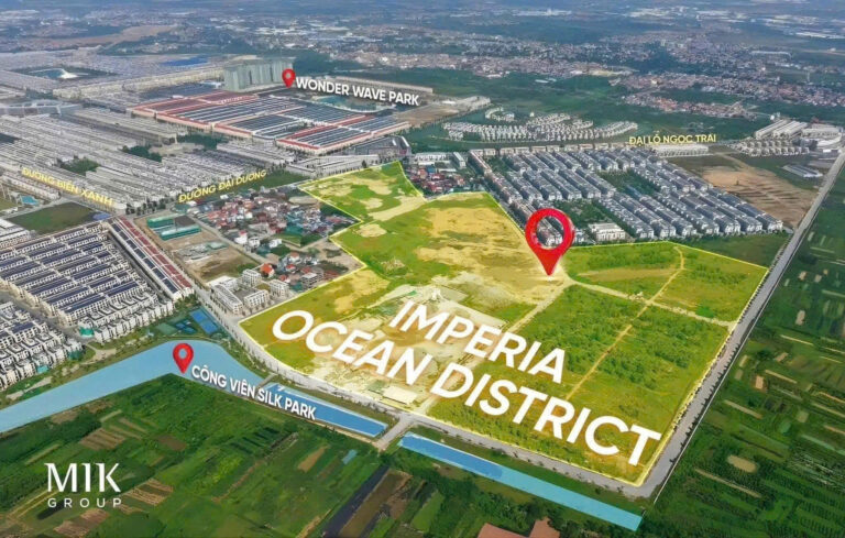 Vị trí Imperia Ocean City trong Vinhomes Ocean Park 2